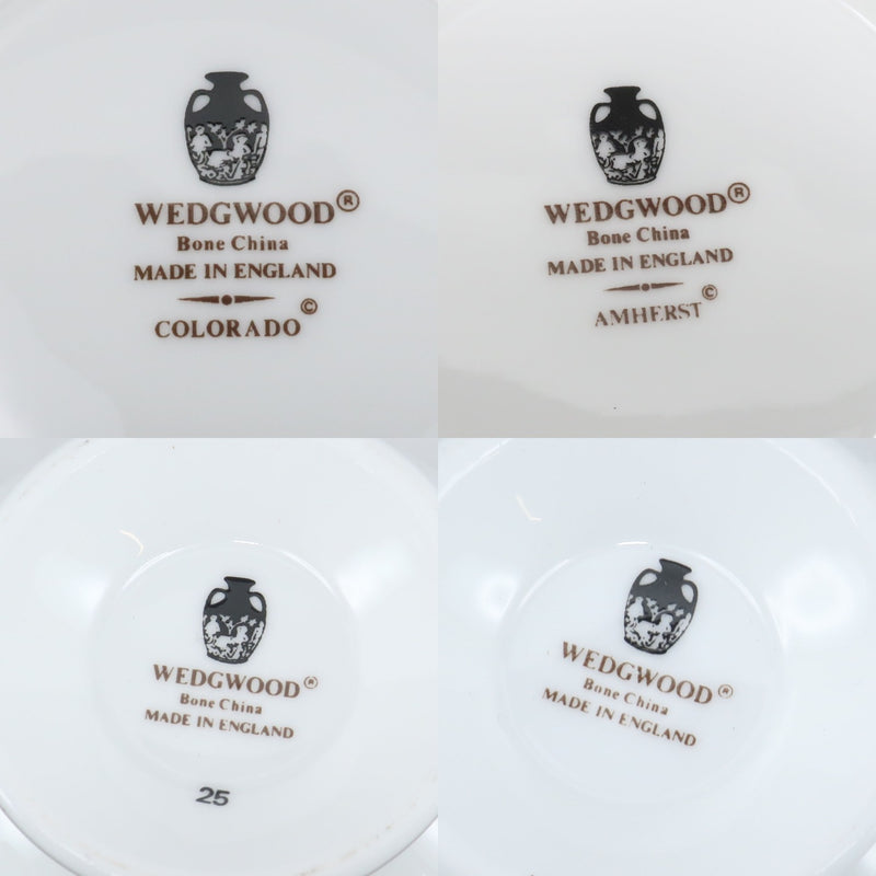 【Wedgwood】ウェッジウッド
 コロラド＆アムハースト COLORADO＆AMHERST カップ＆ソーサー×2 _ 食器
Sランク