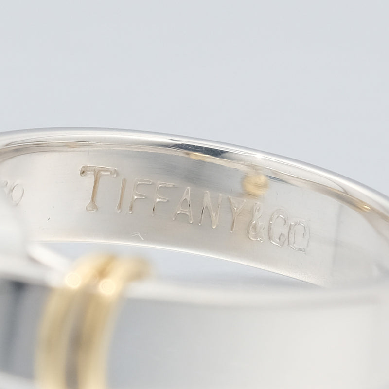 TIFFANY&Co.】ティファニー ラブノット シルバー925×K18ゴールド 11号