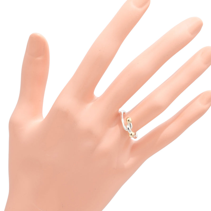 [Tiffany＆Co。] Tiffany Love结银925×K18金牌9号女士戒指 /戒指