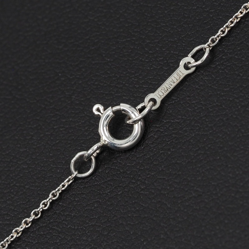 [Tiffany＆co。]蒂芙尼摩擦心银925女士项链