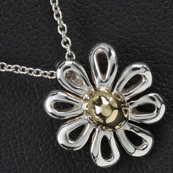 [Tiffany & co.] Tiffany Daisy Flower Silver 925 Collar de damas A