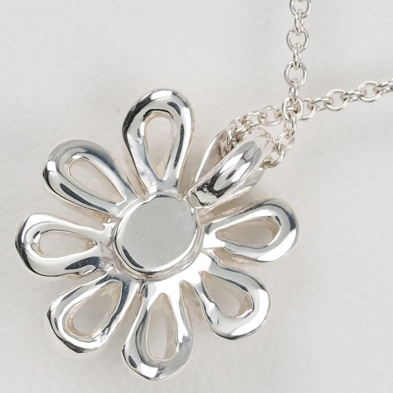 [Tiffany & Co.] Tiffany Daisy Flower Silver 925 Ladies Necklace A Rank