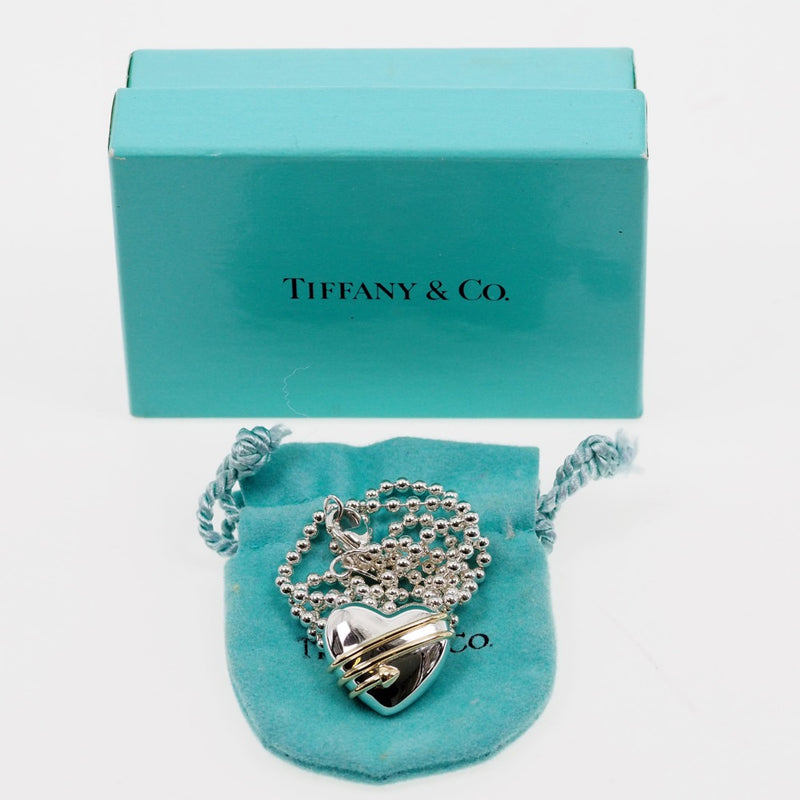 TIFFANY&Co.】ティファニー ハートアロー ヴィンテージ シルバー925×K18ゴールド レディース ネックレス Aランク – KYOTO  NISHIKINO