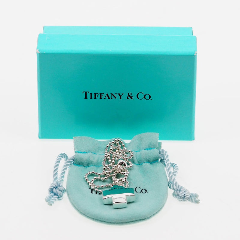 [TIFFANY & CO.] Tiffany Roman Clos Silver 925 Ladies Necklace A Rank