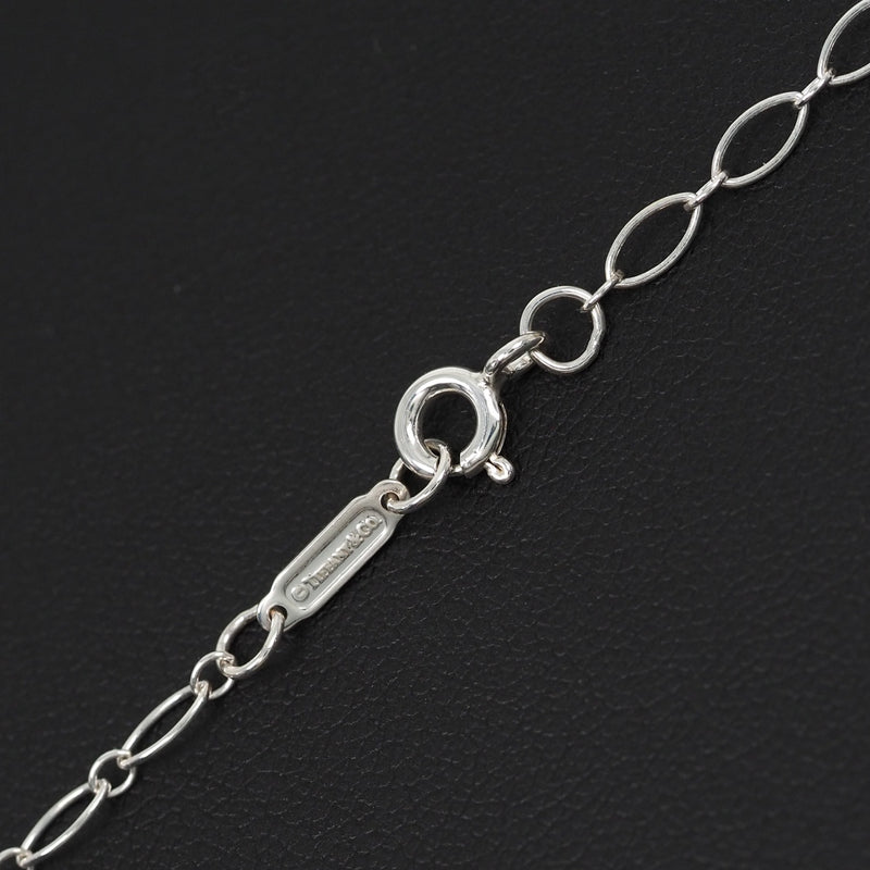 [Tiffany & Co.] Tiffany Oval Key Silver 925 Ladies Necklace A Rank