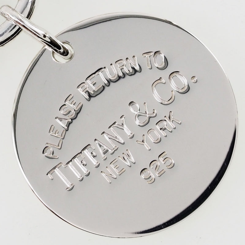 【TIFFANY&Co.】ティファニー
 ラウンド タグ リターン トゥ シルバー925 レディース ブレスレット
Aランク