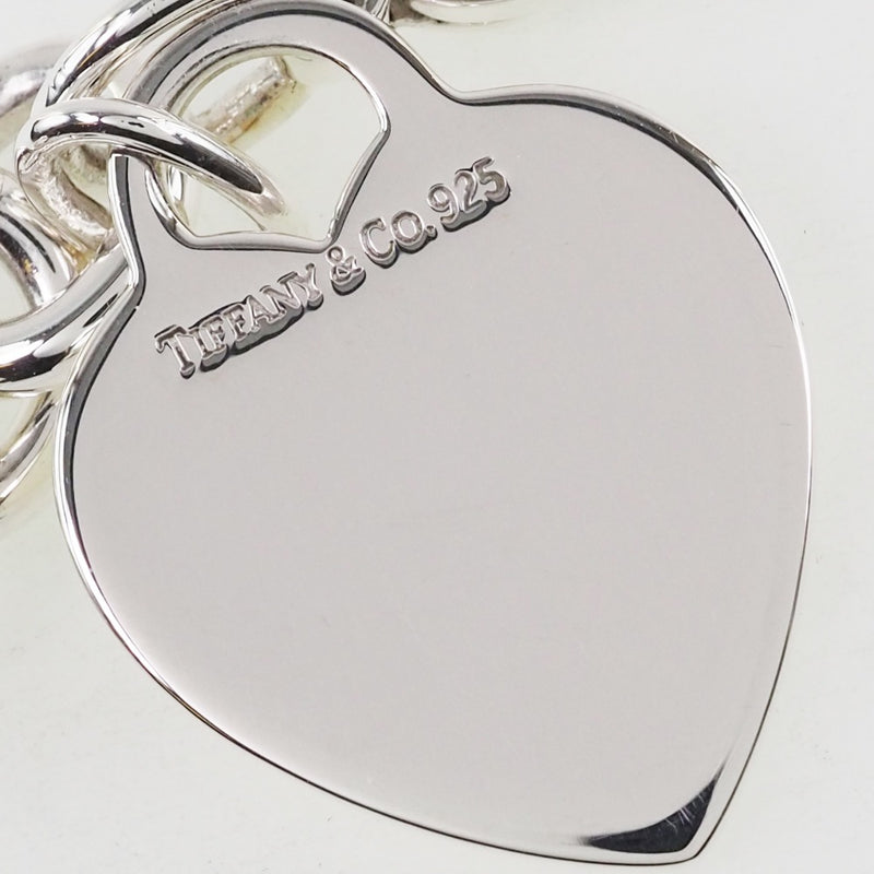 [TIFFANY & CO.] Tiffany Heart Tag Return Tou Silver 925 Ladies Bracelet A Rank