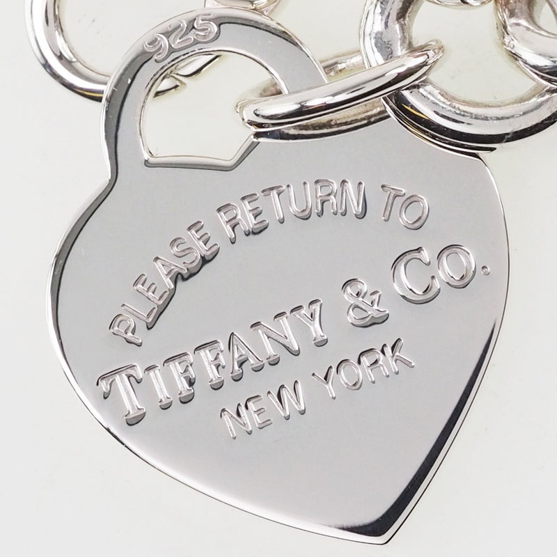 [Tiffany & Co.] Tiffany Heart Tag Return Tou Silver 925 Ladies Bracelet A Rank