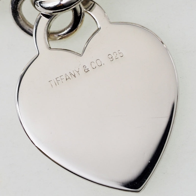 [Tiffany＆Co。] Tiffany Heart Tag返回TOU Silver 925女士手镯A等级