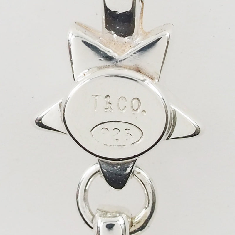 [TIFFANY & CO.] Tiffany Puff Star Vintage Silver 925 Ladies Bracelet A Rank