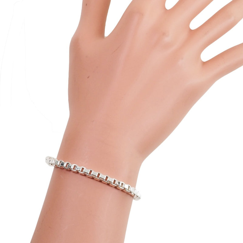 [Tiffany & Co.] Tiffany Benetian Silver 925 Ladies Bracelet A Rank