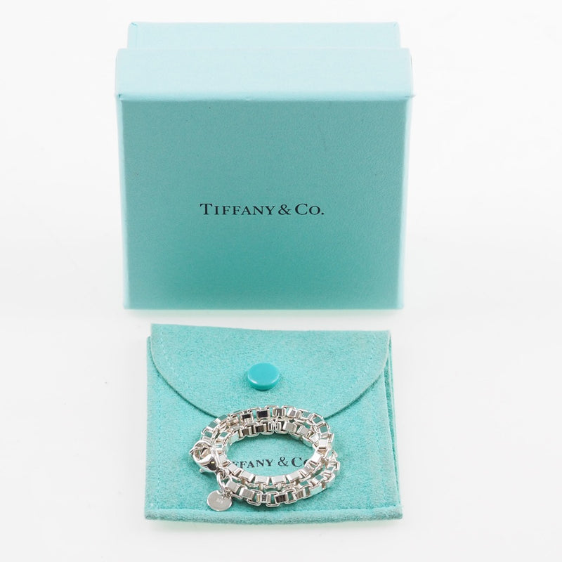 [Tiffany＆Co。] Tiffany Benetian Silver 925女士手链A等级