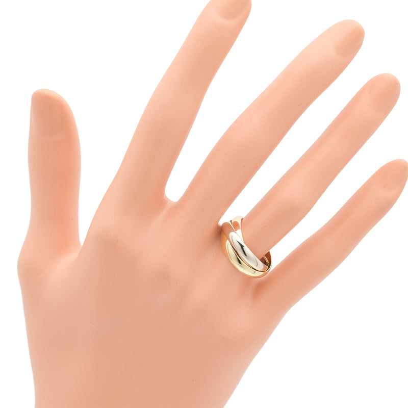 Cartier] Cartier Trinity K18 Gold 11 YG/WG/PG Ladies Ring/Ring A