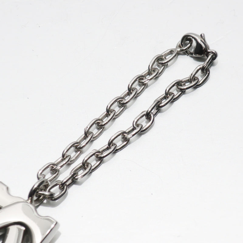 [Cartier] Cartier 2c motif metal _ key chain A-rank