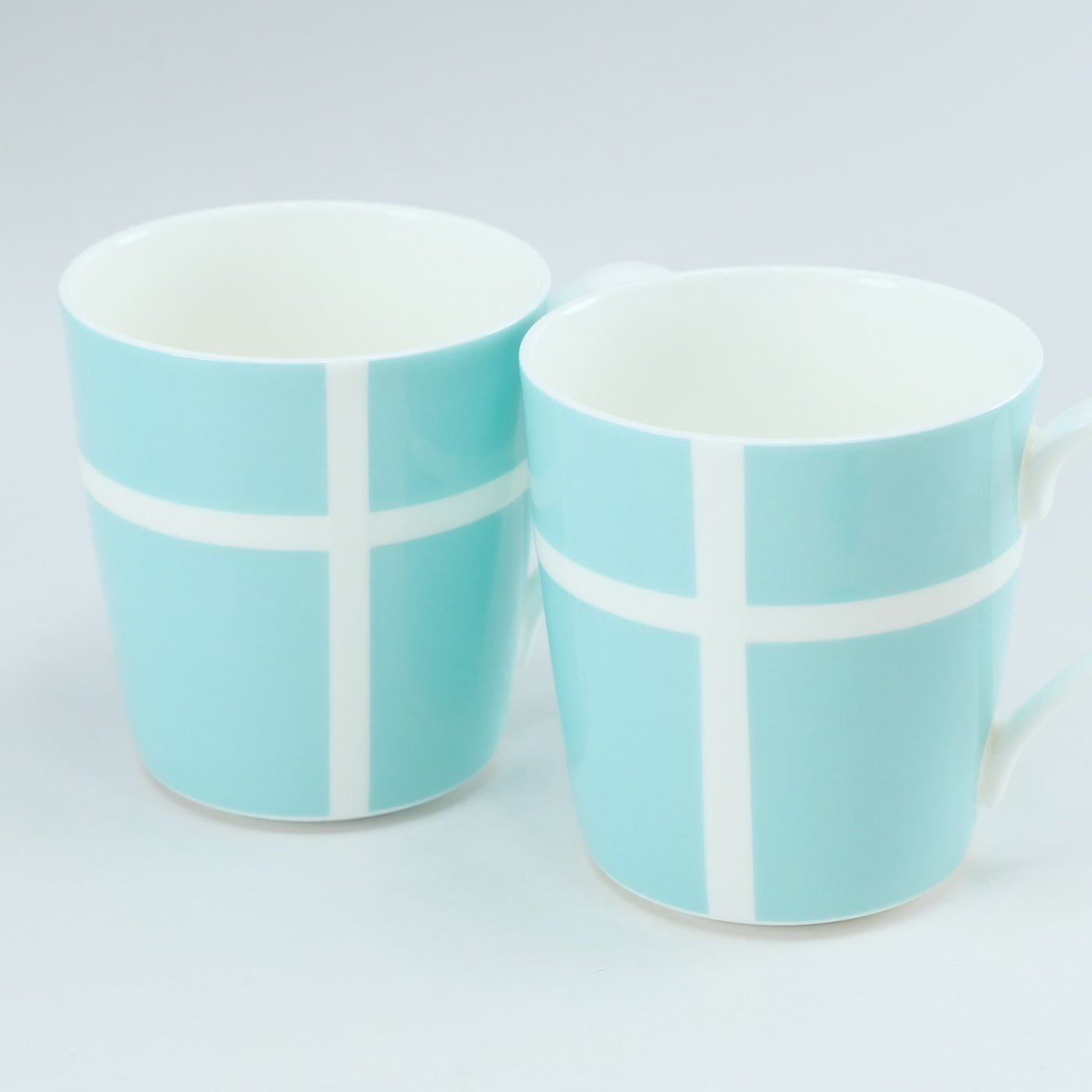 TIFFANY&Co.】ティファニー ブルーボックス マグカップ×2 ポーセリン _ 食器 Sランク – KYOTO NISHIKINO