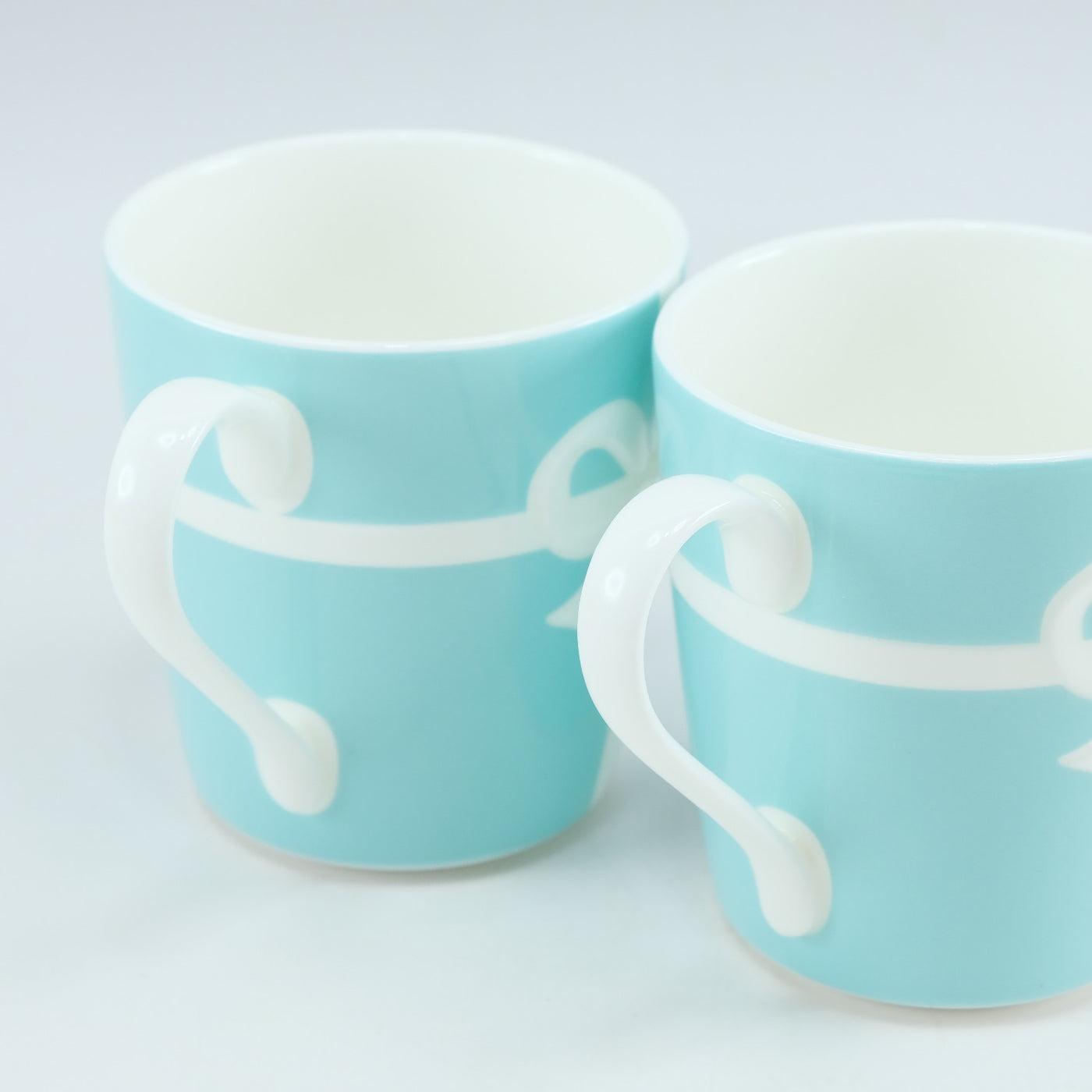 Tiffany & Co. Blue Bow Box Mug popular Set (2 mu