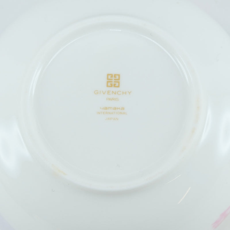 【Givenchy】ジバンシー
 フラワー モチーフ ボウル×5 ポーセリン _ 食器
Sランク