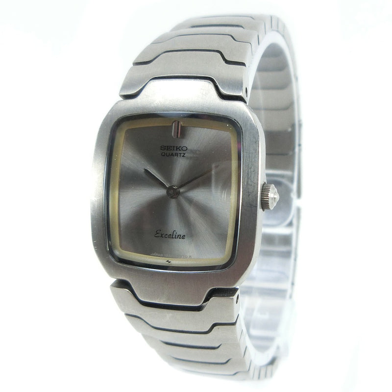 【SEIKO】セイコー
 エクセリーヌ 1220-5100 チタン クオーツ アナログ表示 レディース 腕時計
