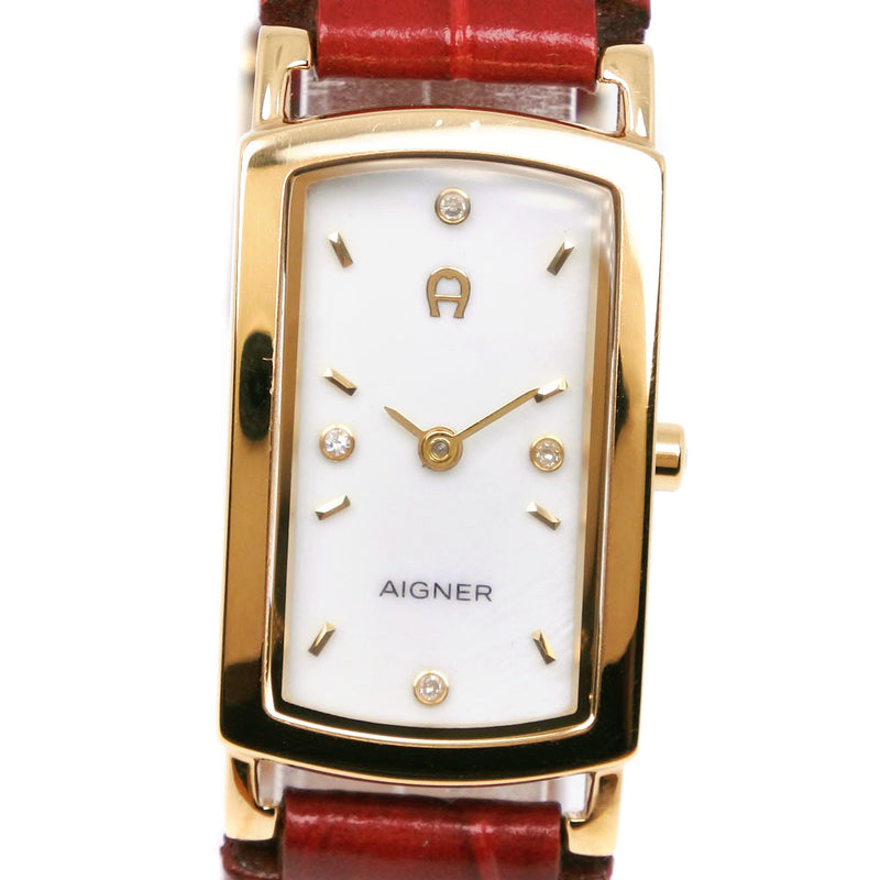 AIGNER】アイグナー クレモナ 腕時計 A54200 ステンレススチール ...