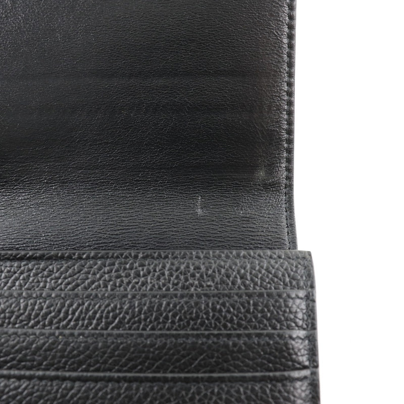 [Balenciaga] LOGO BALENCIAGA 650874 Cuero Black Men's Wallet A-Rank