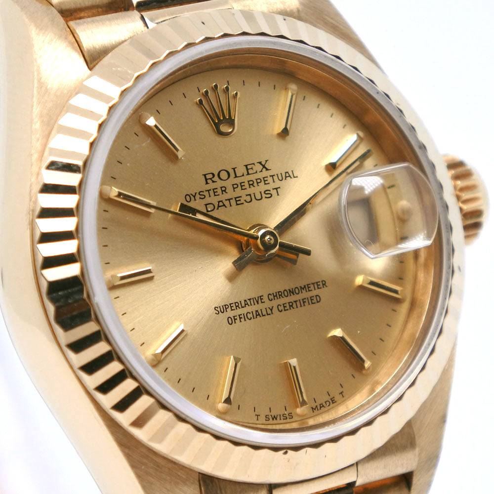 ROLEX】ロレックス デイトジャスト 69178 K18イエローゴールド 自動