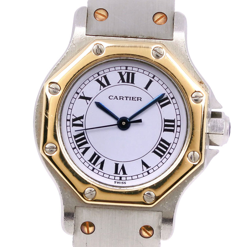 30,154円カルティエ CARTIER サントス オクタゴン 腕時計 ステンレス 　不動