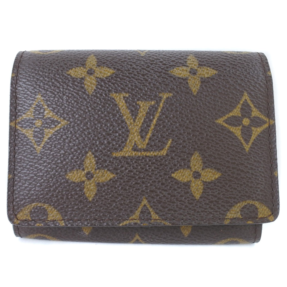 【LOUIS VUITTON】ルイ・ヴィトン アンヴェロップ・カルトドゥヴィジット カードケース M62920 モノグラムキャンバス 茶 C –  KYOTO NISHIKINO