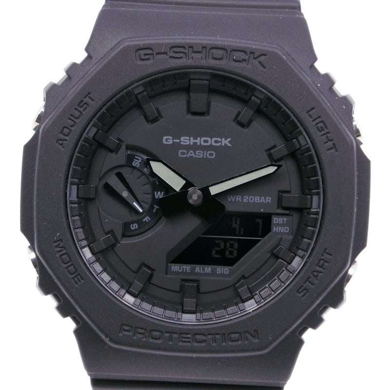 [CASIO] Casio G-SHOCK G-SHOCK GA-2100 Stainless steel x Rubber Black Quartz Display Men's Black Dial Watch A Rank