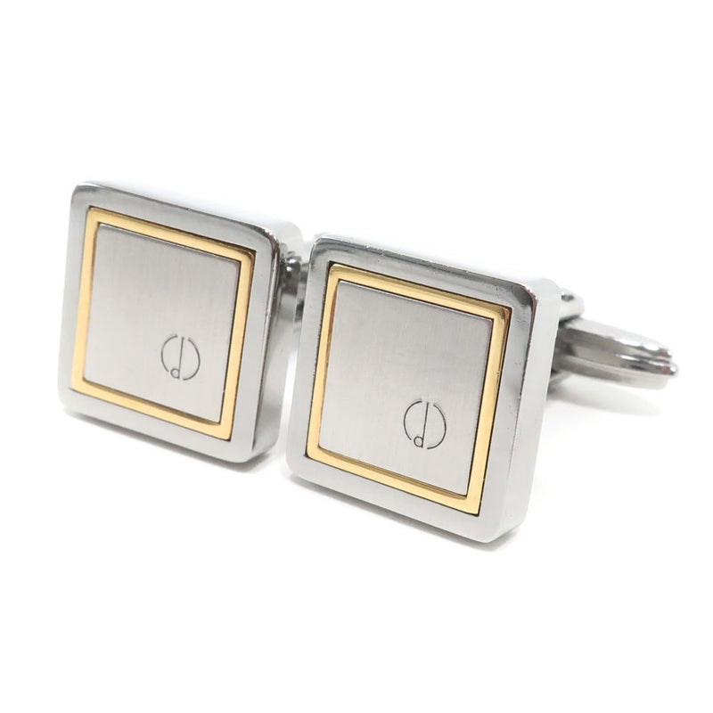 [DUNHILL] Dunhill Type Pin & Cuffset Set Metal Silver x Gold Men's Type Pin