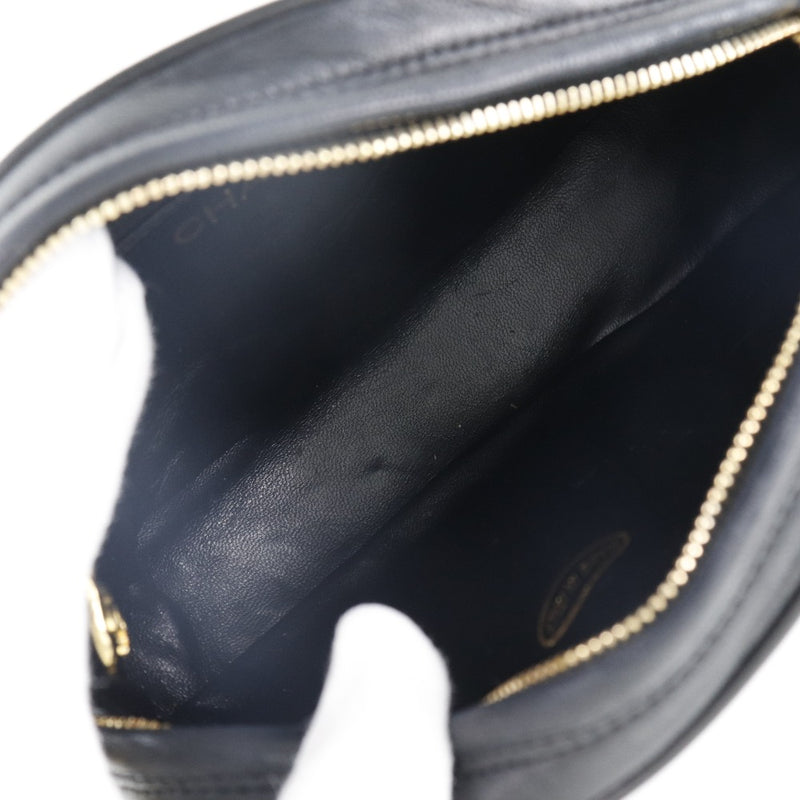 CHANEL] Chanel Chain Shoulder Tassel Vintage Lambskin Black Ladies