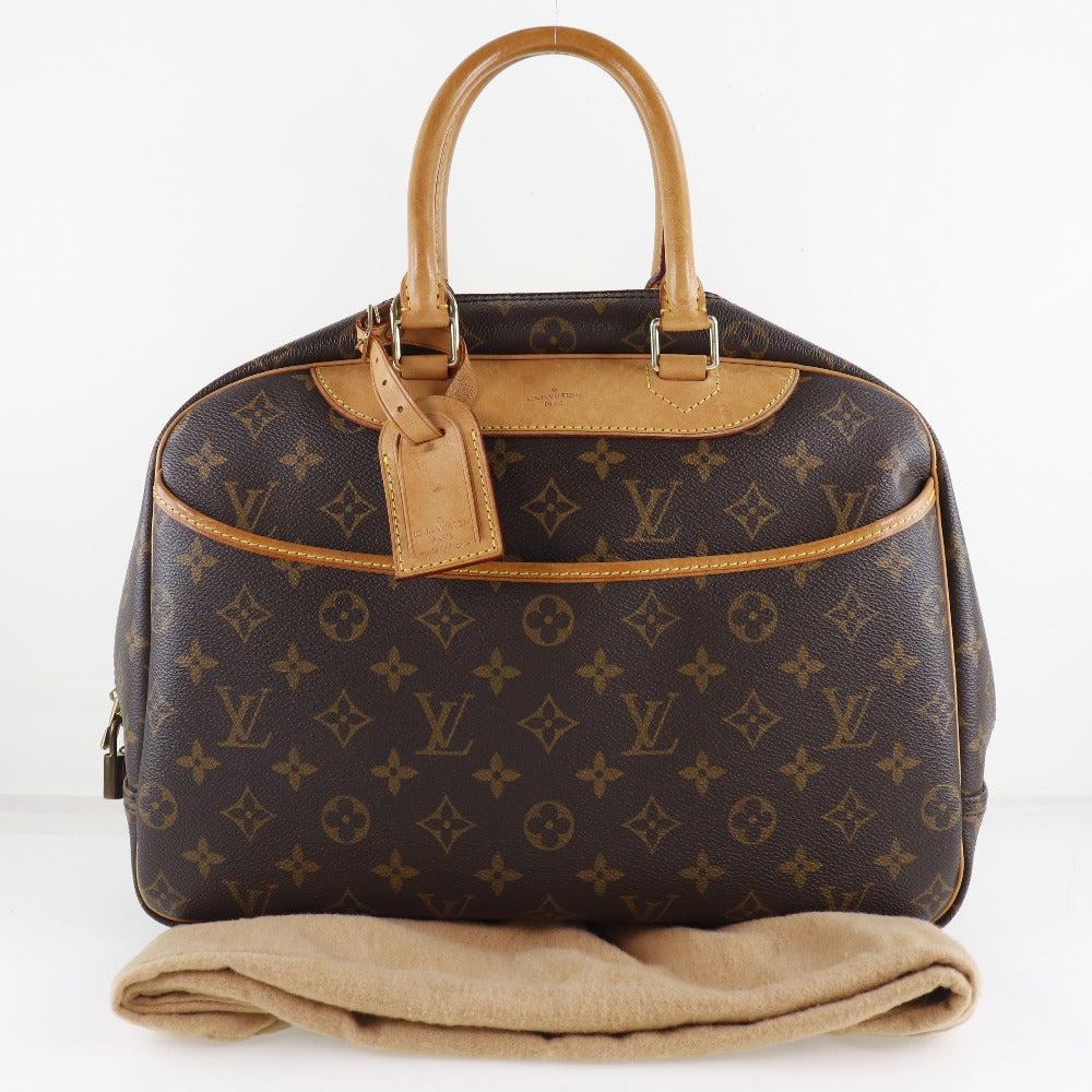 LOUIS VUITTON】ルイ・ヴィトン ドーヴィル M47270 モノグラムキャンバス 茶 VI0030刻印 レディース ハンドバッグ –  KYOTO NISHIKINO