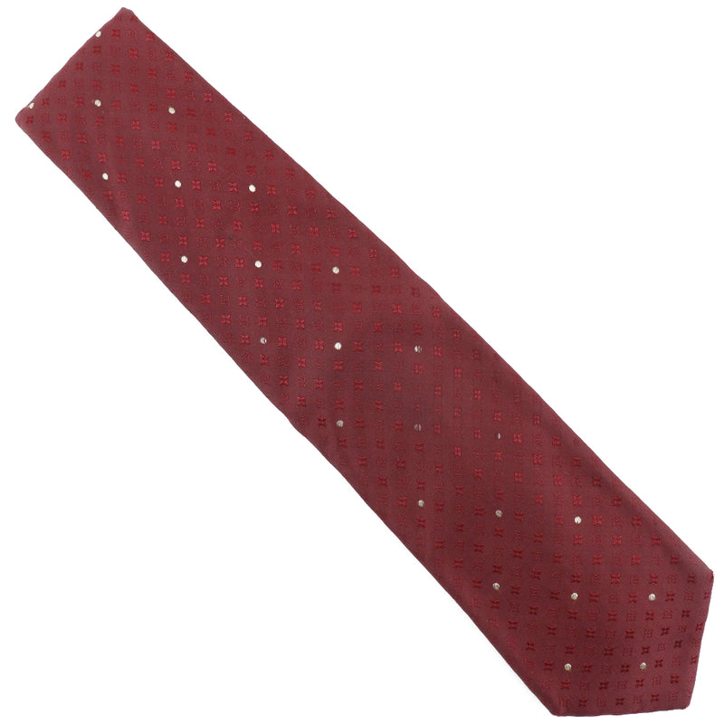 [Louis Vuitton] Louis Vuitton真丝红色男子领带