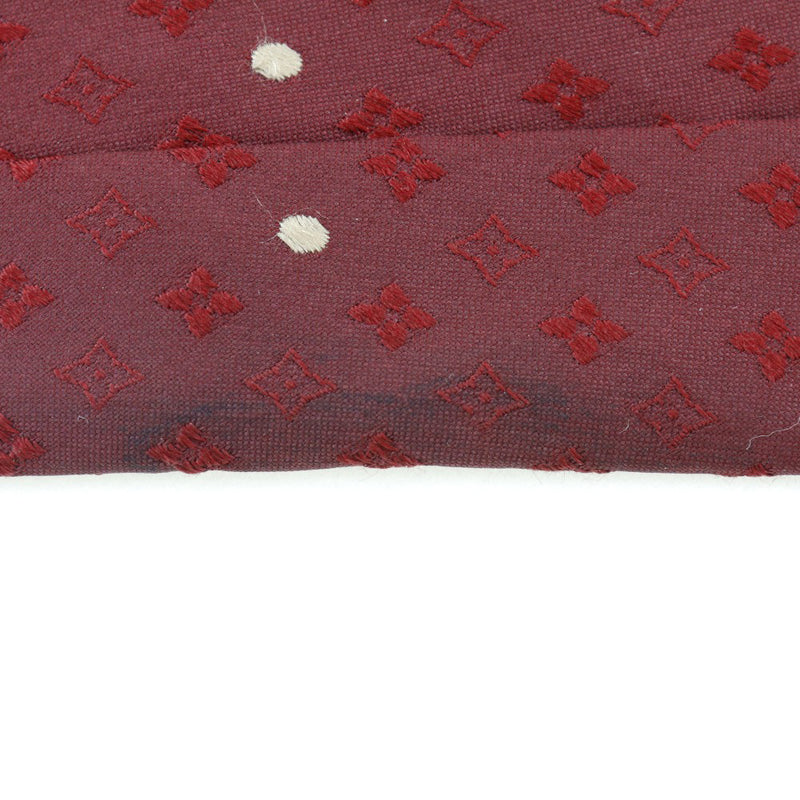 Louis Vuitton] Louis Vuitton Silk wine red men's tie – KYOTO NISHIKINO