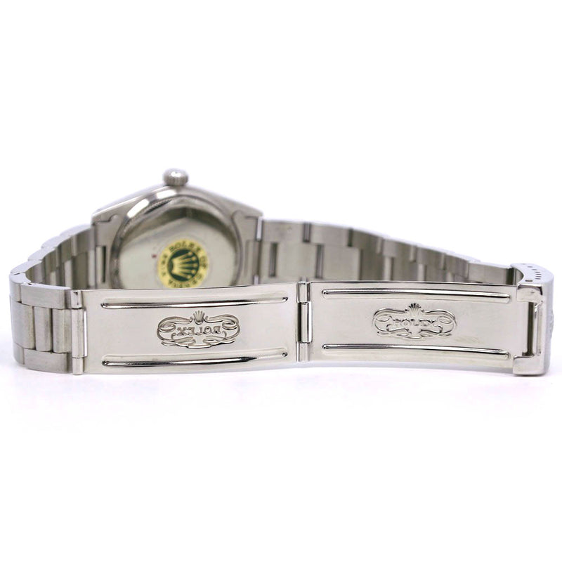 [Rolex] Rolex Oyster Date Precisión 6466 Boys de plata de acero inoxidable de acero inoxidable Reloj A-Rank