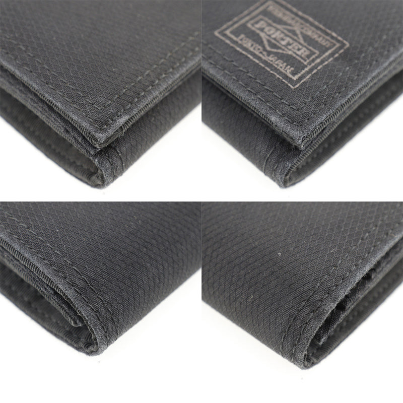 PORTER] Porter Dill long wallet 653-09754 Polyester Black Snap