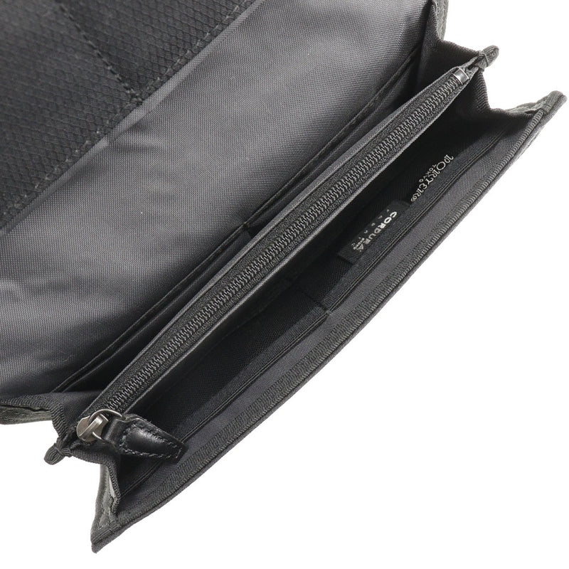 PORTER] Porter Dill long wallet 653-09754 Polyester Black Snap