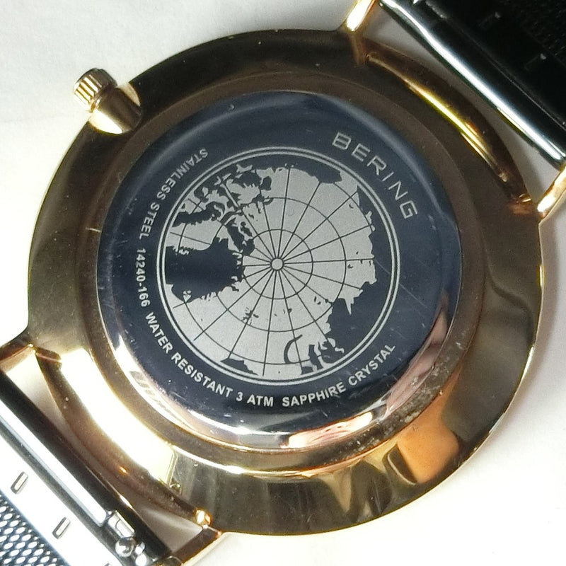 BERING クォーツ CHANGES 14240-166 クオーツ アナログ表示 メンズ 腕時計