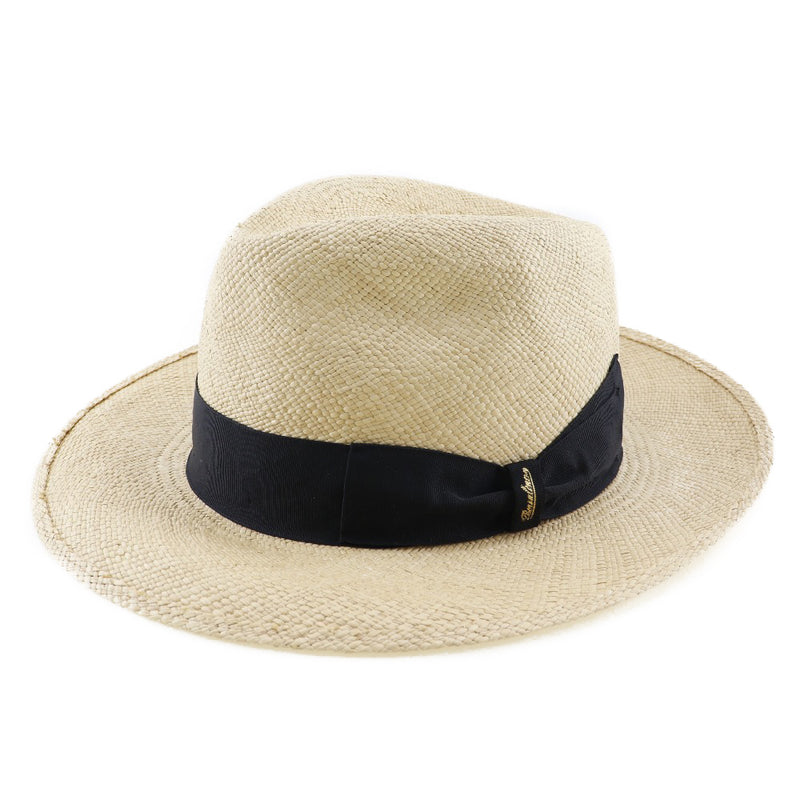 [Borsalino] Borsalino 
 Other hat 
 Panama Hat Straw beige/Black Men's A Rank