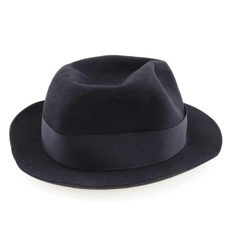 [Borsalino] Borsalino 
 帽子 
 帽子羊毛X皮革黑人