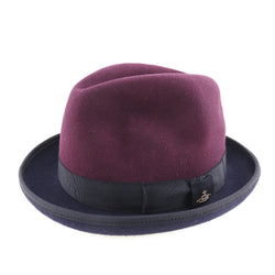 [Vivienne Westwood] Viviennes Westwoodman 
 Otro sombrero 
 Hat Wool X Rayon Wine Red/Black Men's