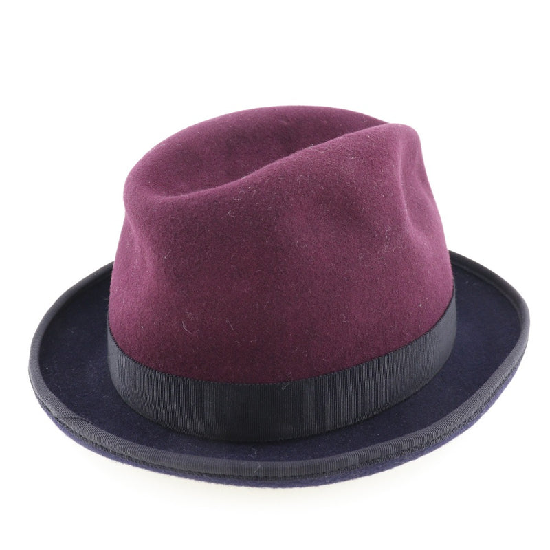[Vivienne Westwood] Viviennes Westwoodman 
 다른 모자 
 모자 울 x 레이온 와인 레드/흑인 남자