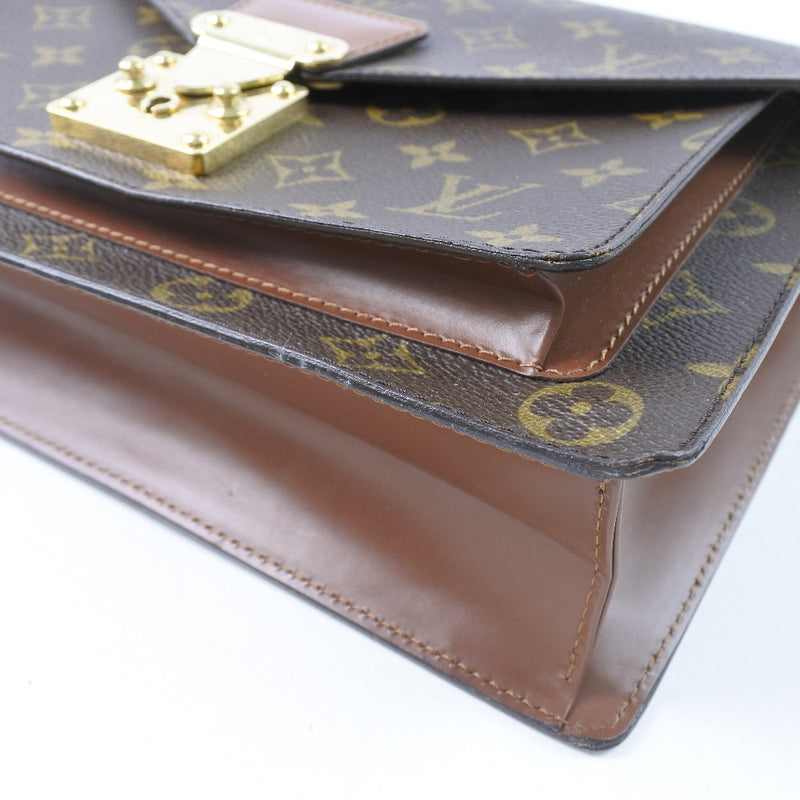 Louis Vuitton] Louis Vuitton Monseau M51185 Monogram canvas tea SR0977  engraved ladies handbag B-rank – KYOTO NISHIKINO