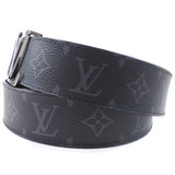 Louis Vuitton, Accessories, 29 Eclipse Monogram Whitegrey Mens Belt 90mm