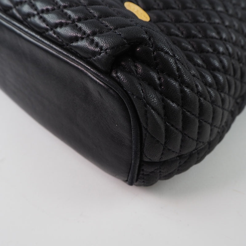 [BALLY] Bally Chain Shoulder Leather Black Ladies Shoulder Bag
