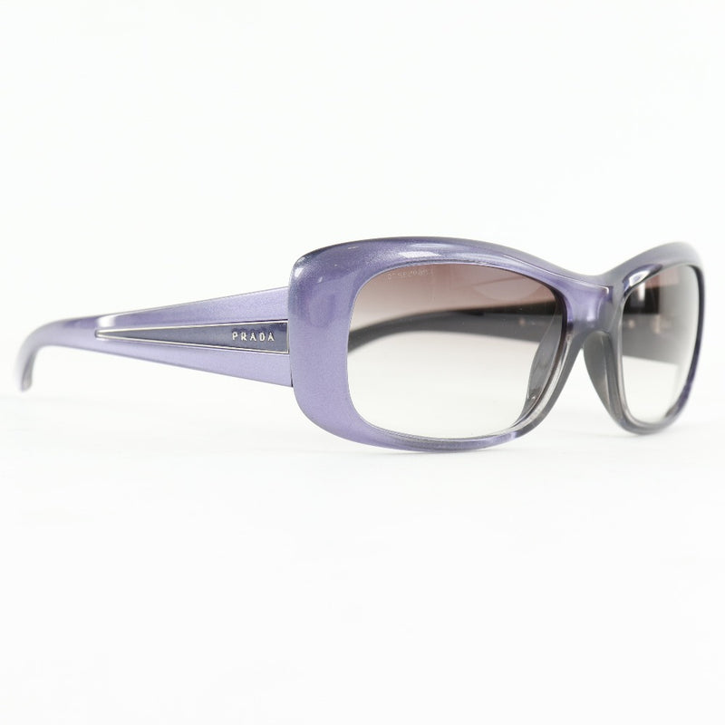 [PRADA] Prada SPR04L Plastic purple 57 □ 165 engraved ladies sunglasses A rank