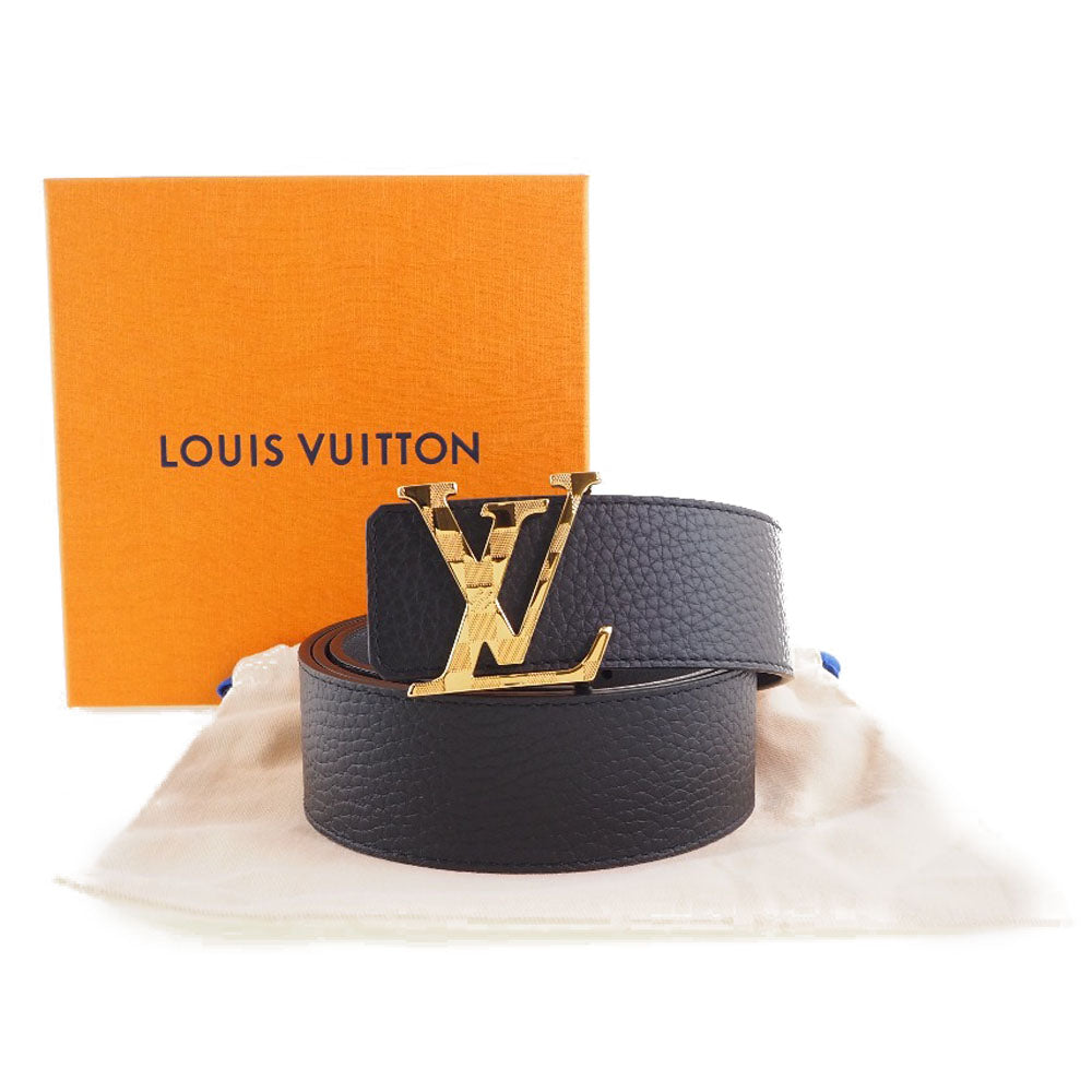 LOUIS VUITTON】ルイ・ヴィトン サンチュール LV ダミエ M0333 カーフ 黒 JJ1272刻印 メンズ ベルト Sランク –  KYOTO NISHIKINO