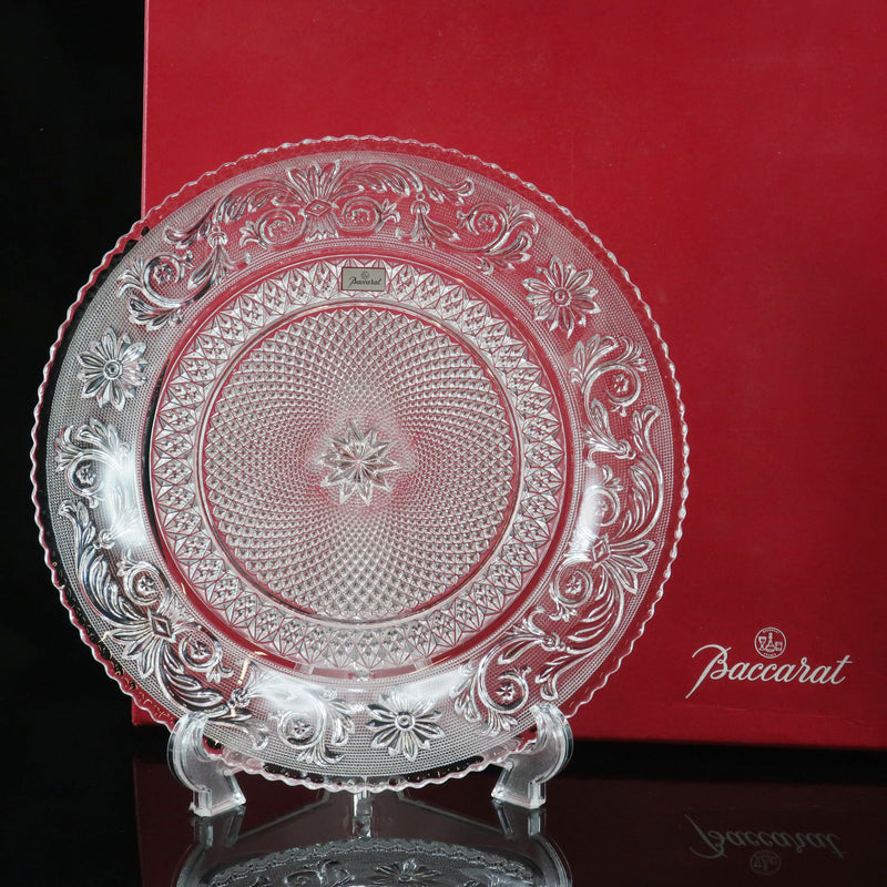 [Baccarat] Baccarat Arabesque Plate 24厘米晶体_餐具等级