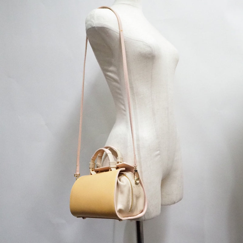 [FURLA] Furla 2WAY Shoulder Leather Beige Ladies Handbag