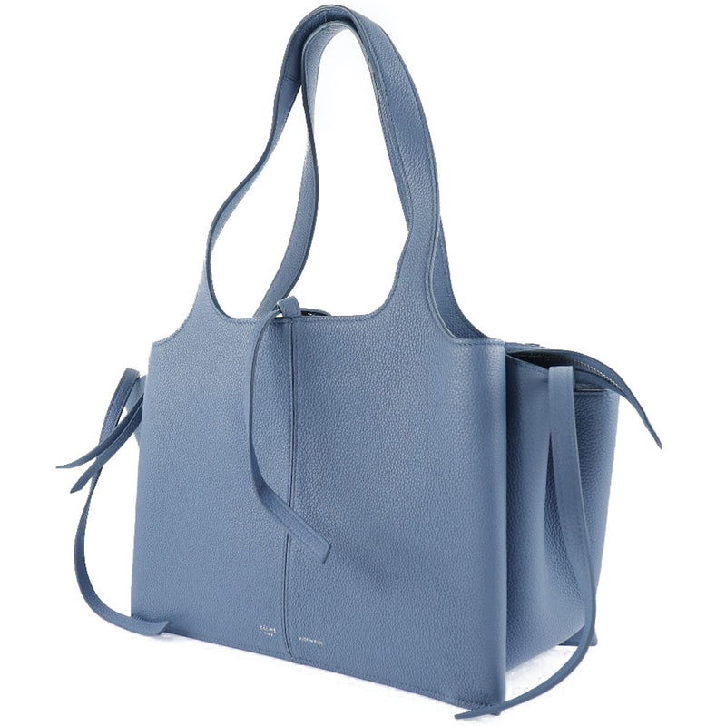 [Celine] Celine Trifold Small Calf Blue Ladies Tote Bag