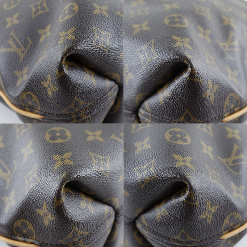 [Louis Vuitton] Louis Vuitton Shuri PM M40586会标帆布茶TJ0194雕刻女士肩袋